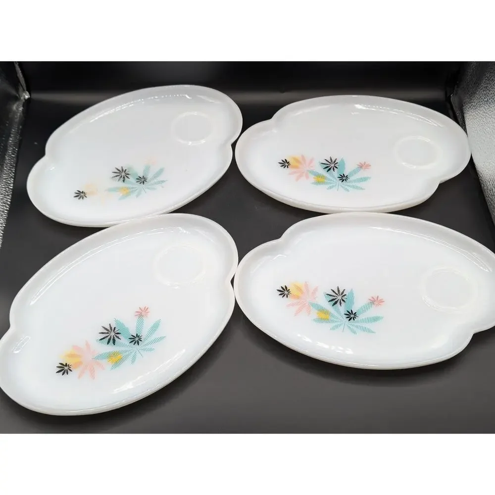 Atomic Flower Snack Plate/Cup Set